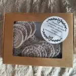 Margnota andlitsskífur og þvottastykki. Gjafapakkning - ljós grátt