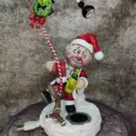 Garbage Pail Kids Drunk Ken jólasveinn