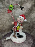 Garbage Pail Kids Drunk Ken jólasveinn
