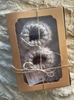 Ungbarna Bomsur ljóst yrjótt með ljósum loðkanti - Image 6