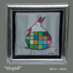 "Orpið" 10x10 cm