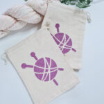 Lítill skreyttur poki