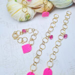 Prjónafiskar - regnboga