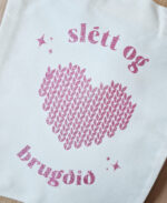 Handavinnutaska - Slétt og brugðið - Image 2